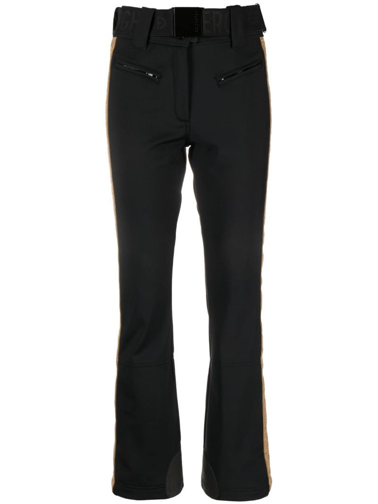 Black Logo-tape Straight-leg Ski Trousers