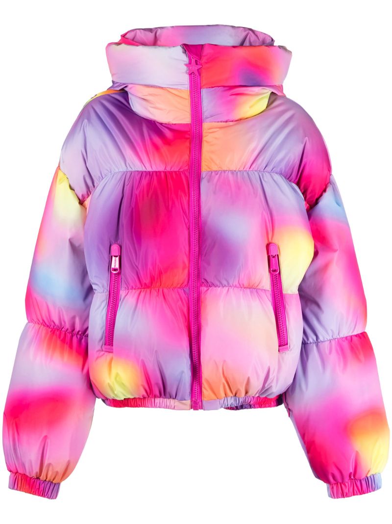 Pink Lumina Tie-dye Ski Jacket