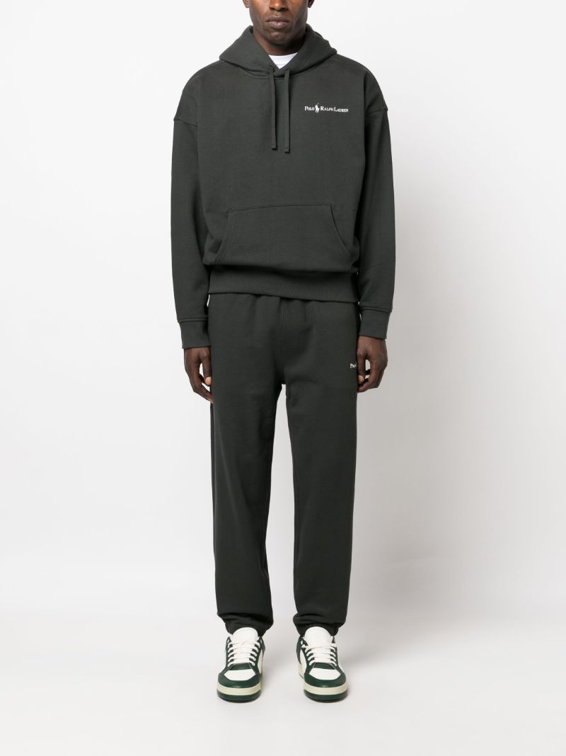 Black Logo-print Track Pants