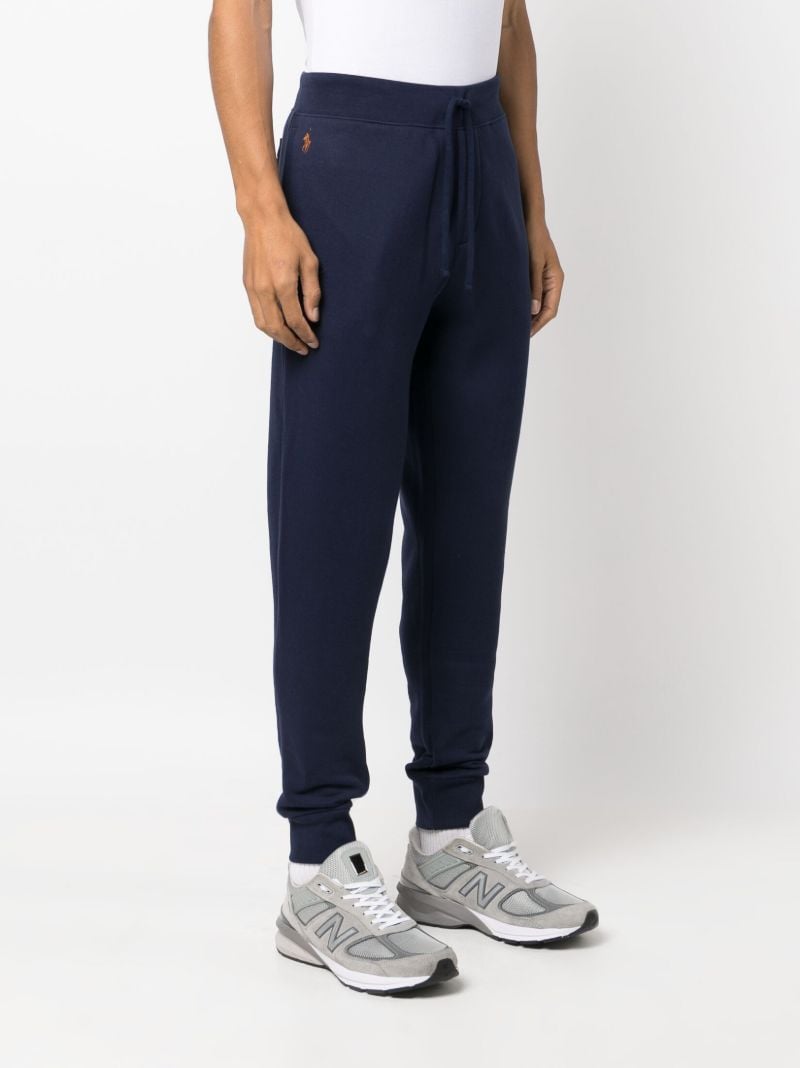 Blue Logo-embroidered Track Pants