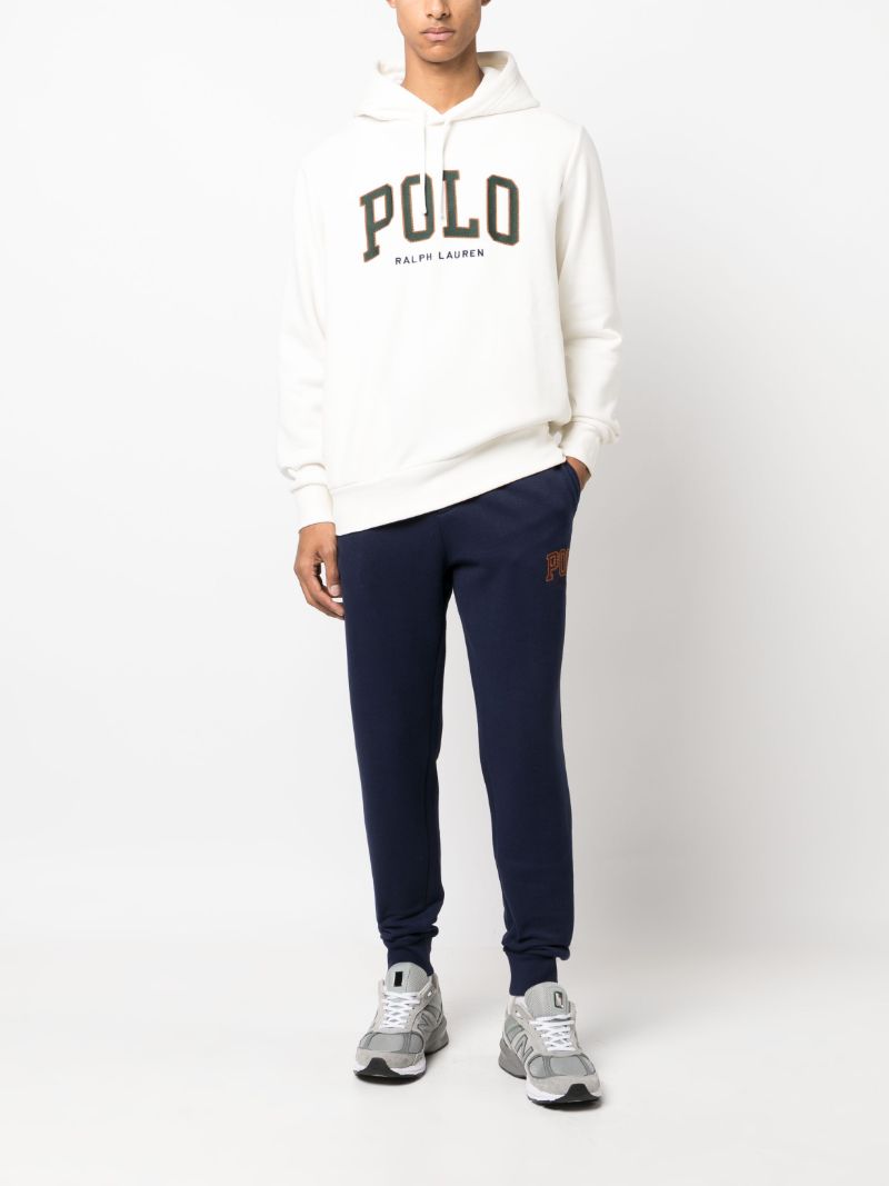 Blue Logo-embroidered Track Pants