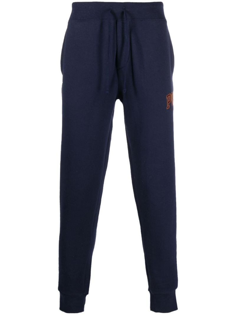 Blue Logo-embroidered Track Pants
