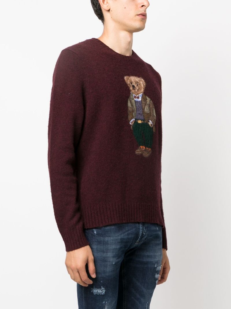 Red Polo Bear Sweater