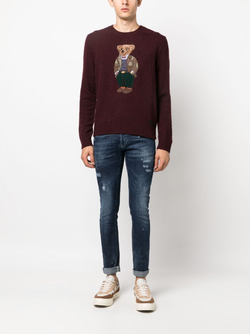 Red Polo Bear Sweater