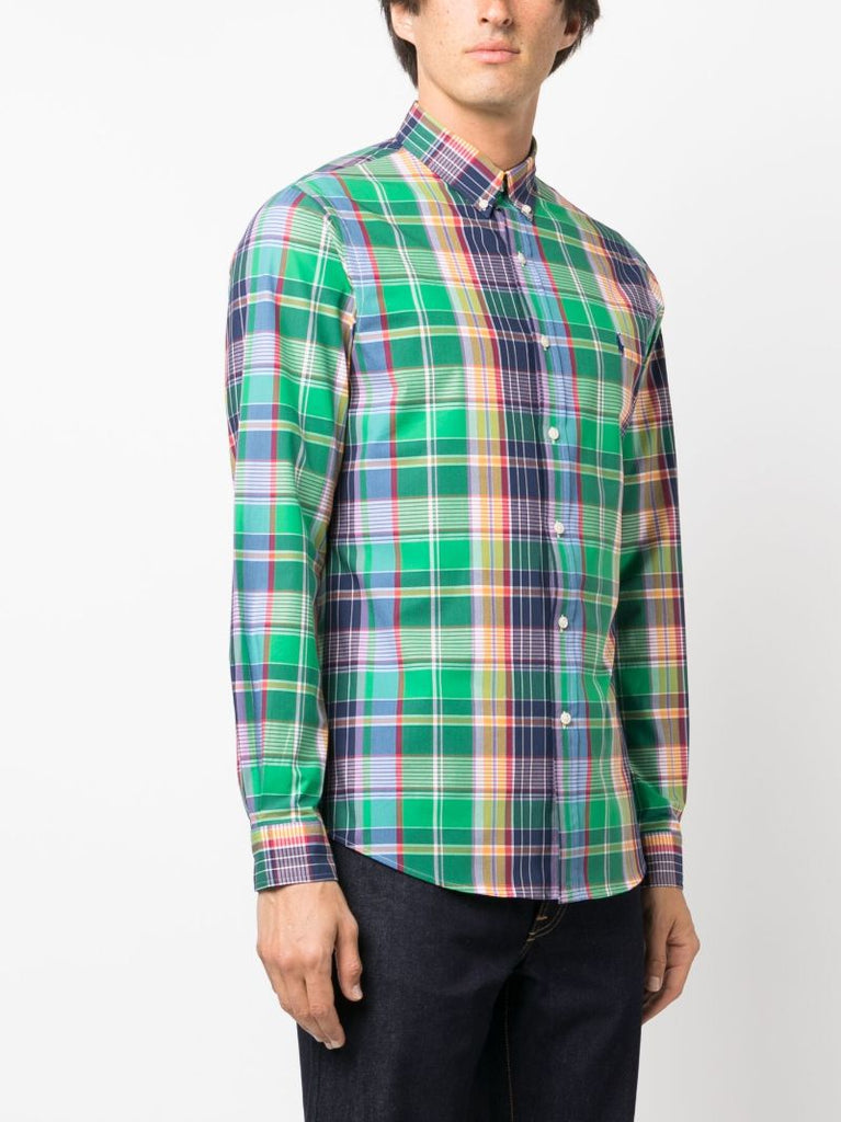 Multicolour Checked Cotton Shirt
