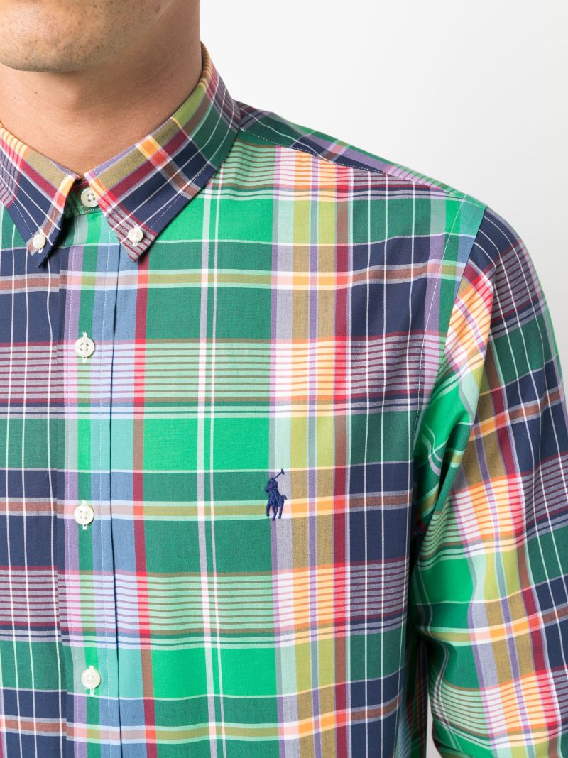 Multicolour Checked Cotton Shirt