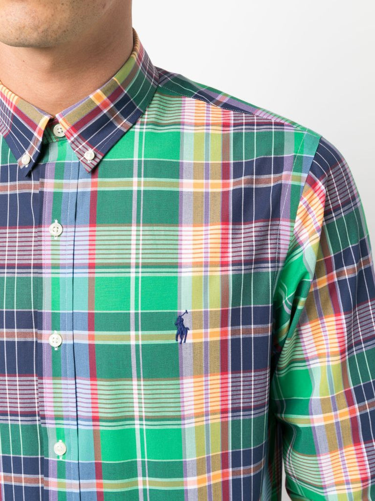 Multicolour Checked Cotton Shirt