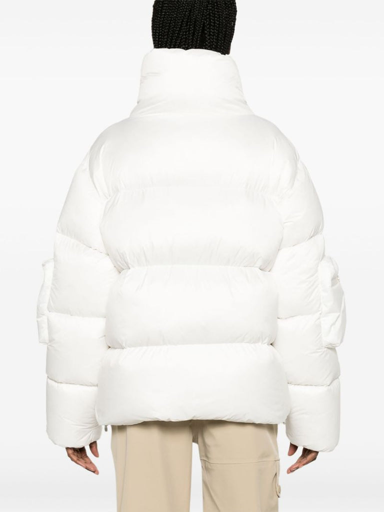 White Mogul Puffer Ski Jacket