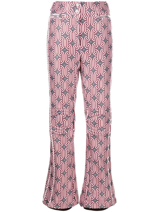 Neutral Celia Geometric-print Ski Trousers