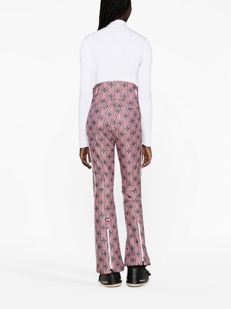 Neutral Celia Geometric-print Ski Trousers
