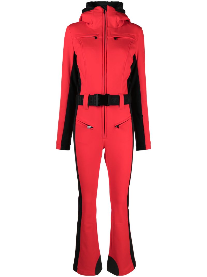 Red Parry Ski Jumpsuit
