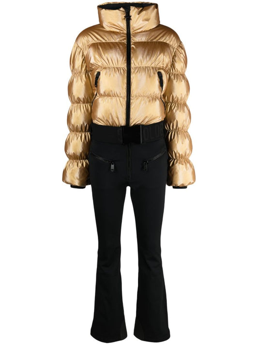 Gold-tone Snowball Padded Ski Suit