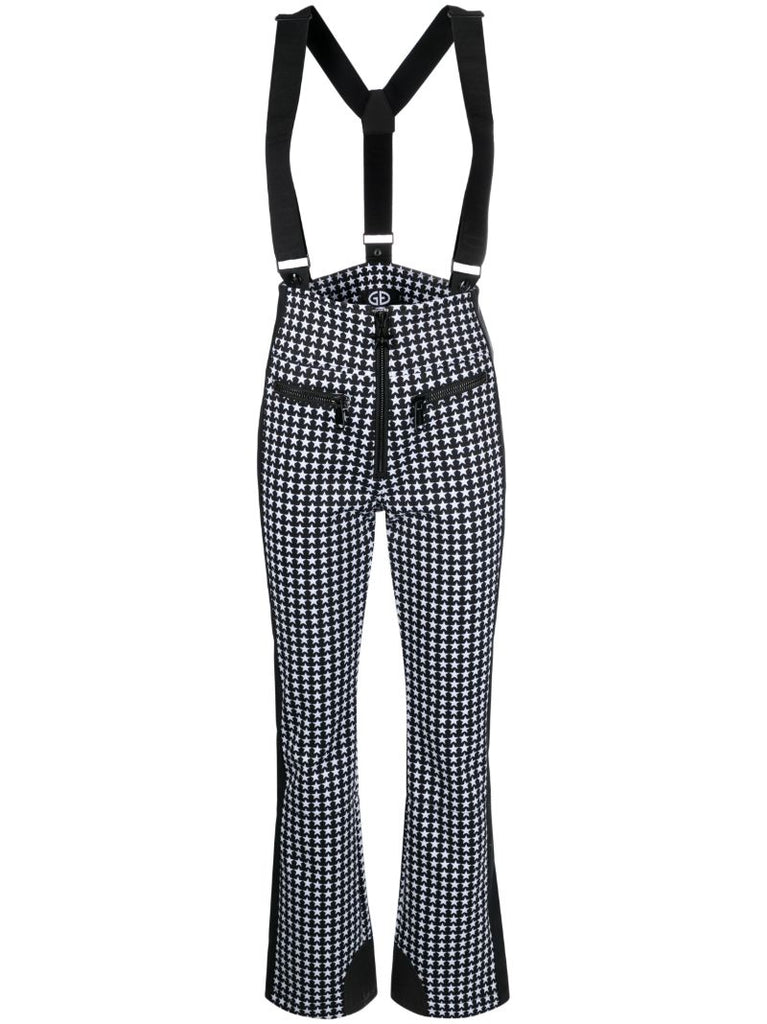 Black Starski Straight-leg Ski Salopettes