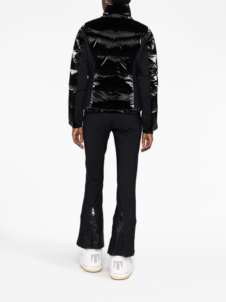 Black Shiver Quilted Ski Jacket