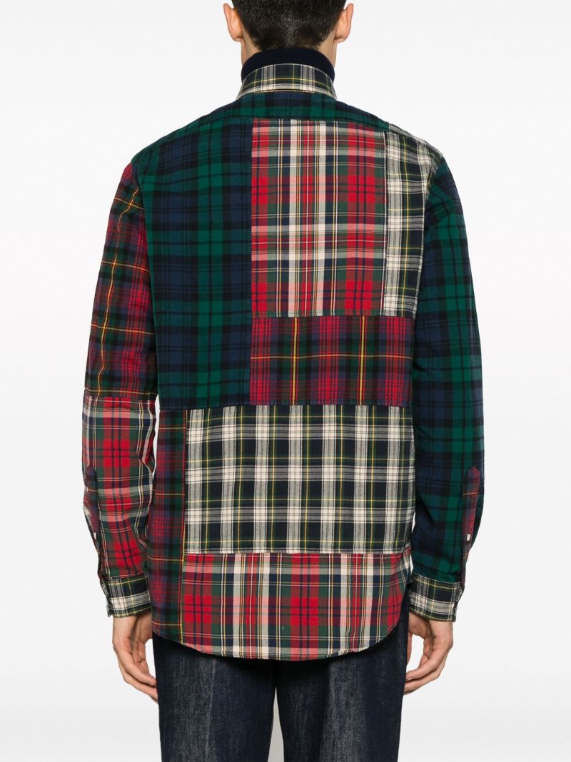 Red Tartan Cotton Shirt