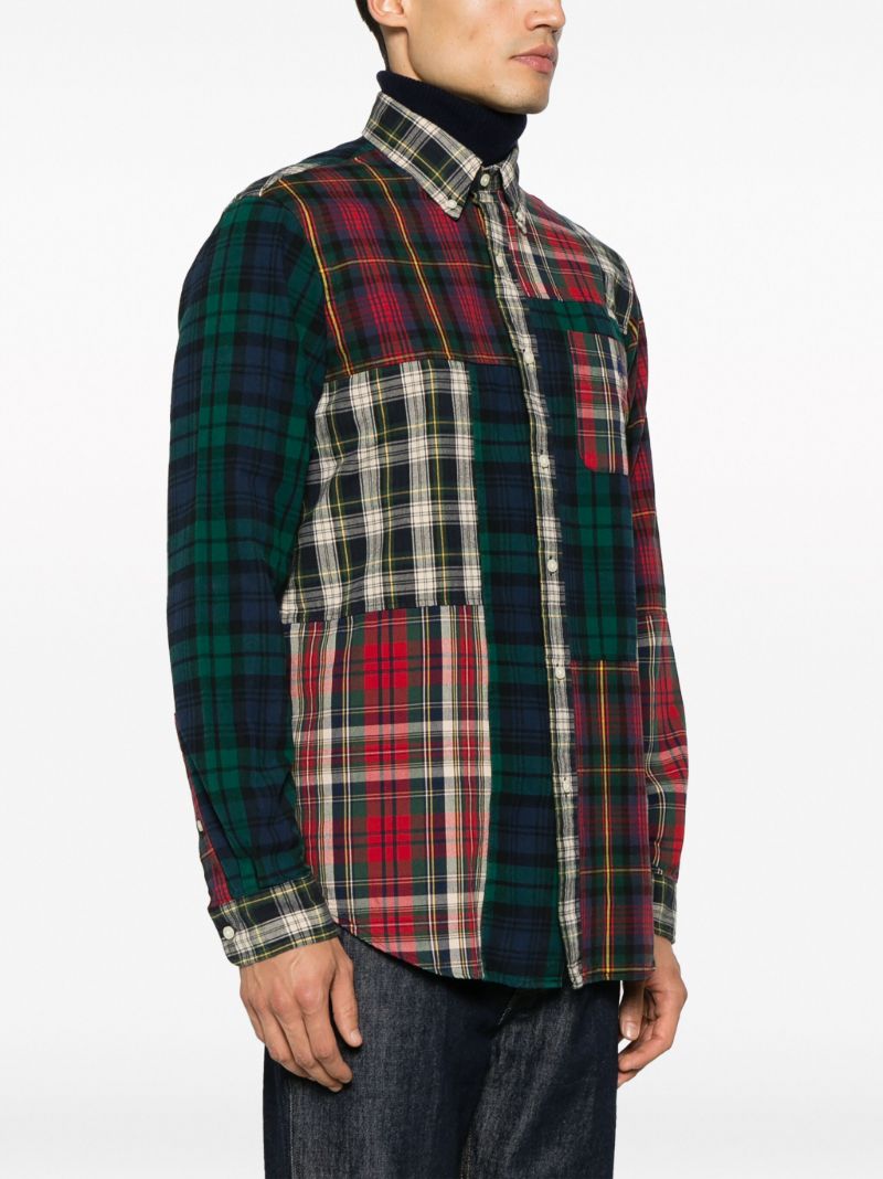 Red Tartan Cotton Shirt