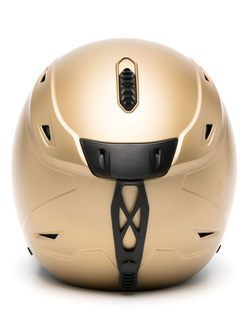 Gold-tone Khloe Ski Helmet
