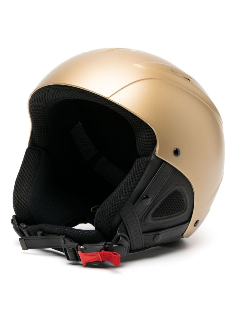 Gold-tone Khloe Ski Helmet
