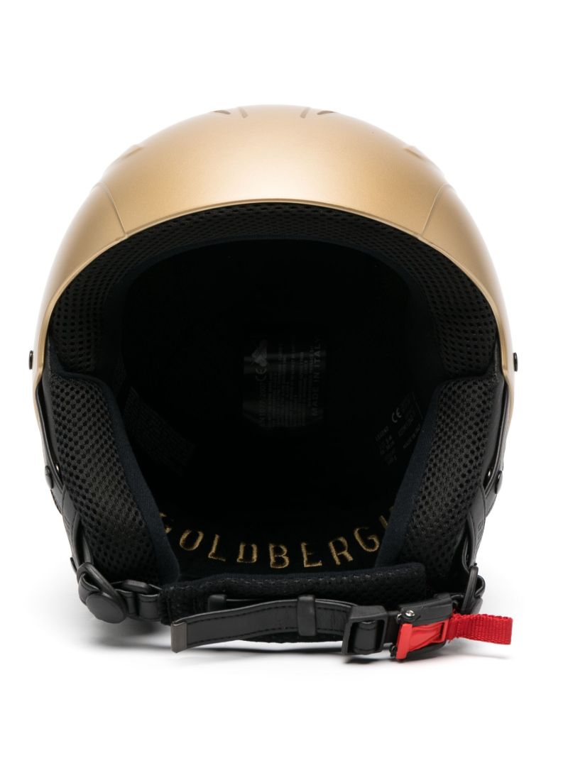 Gold-tone Khloe Ski Helmet