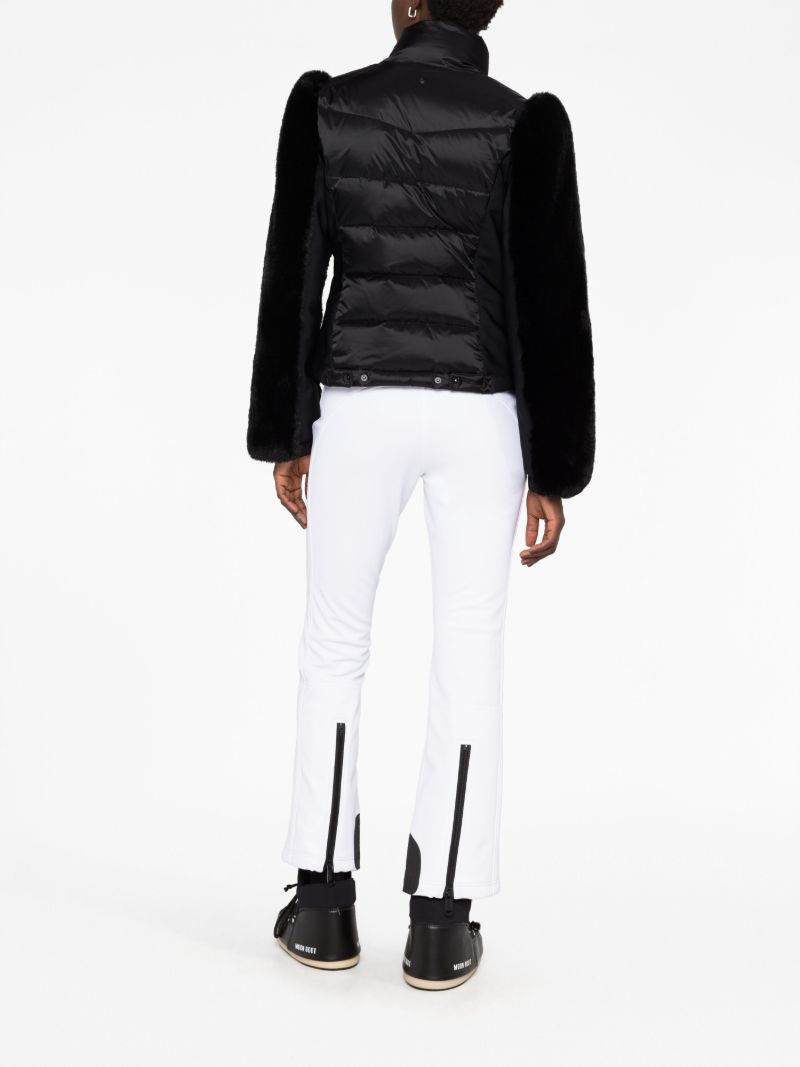 Black Fairytale Quilted Ski Jacket