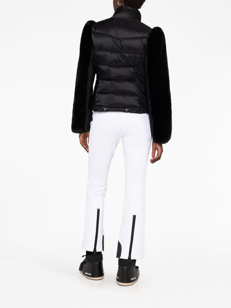 Black Fairytale Quilted Ski Jacket