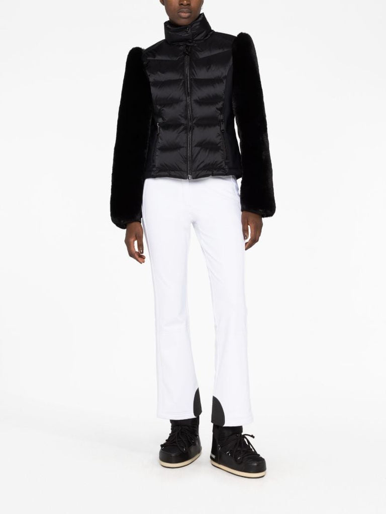 Black Fairytale Quilted Ski Jacket