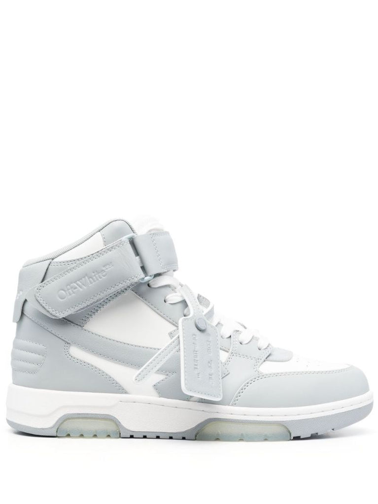 Grey Out of Office Leather Sneakers