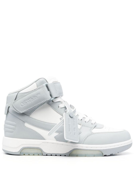 Grey Out of Office Leather Sneakers