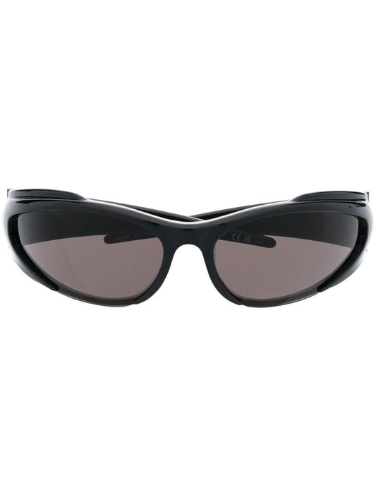Black Reverse Xpander Rectangle Sunglasses