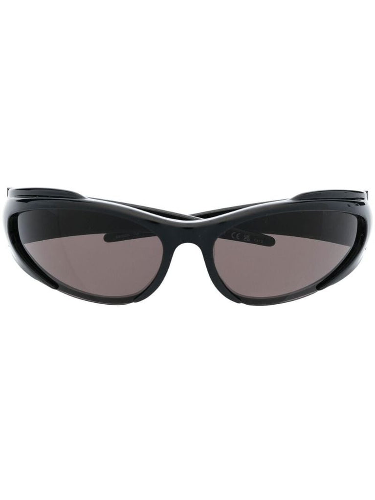 Black Reverse Xpander Rectangle Sunglasses