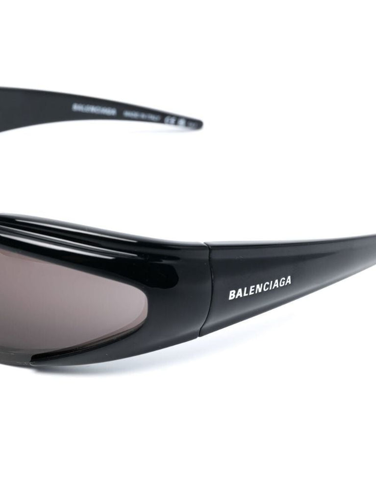 Black Reverse Xpander Rectangle Sunglasses