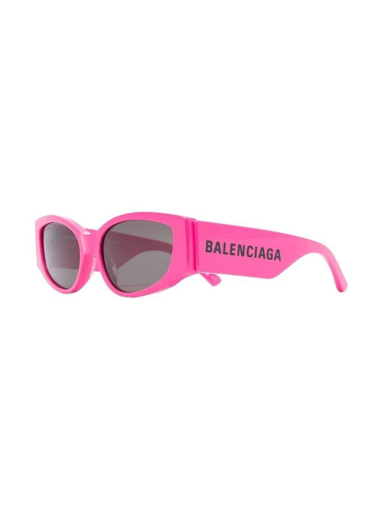 Pink Logo Cat-eye Sunglasses