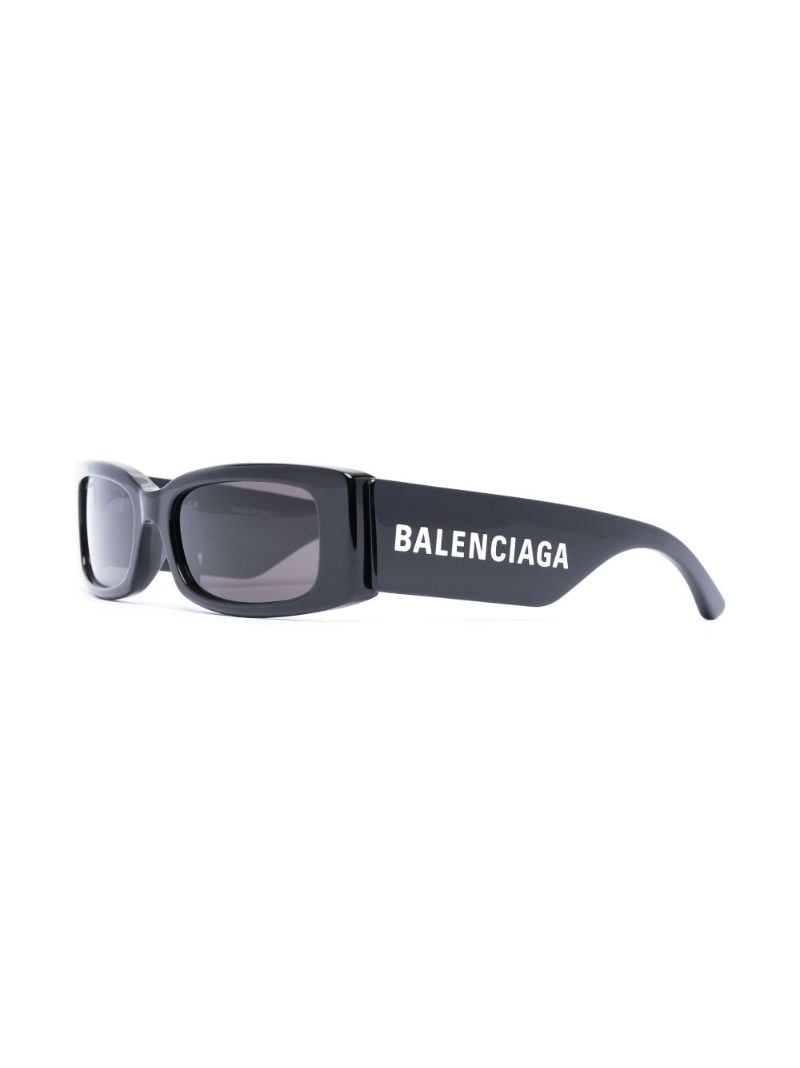 Black Max Square-frame Sunglasses