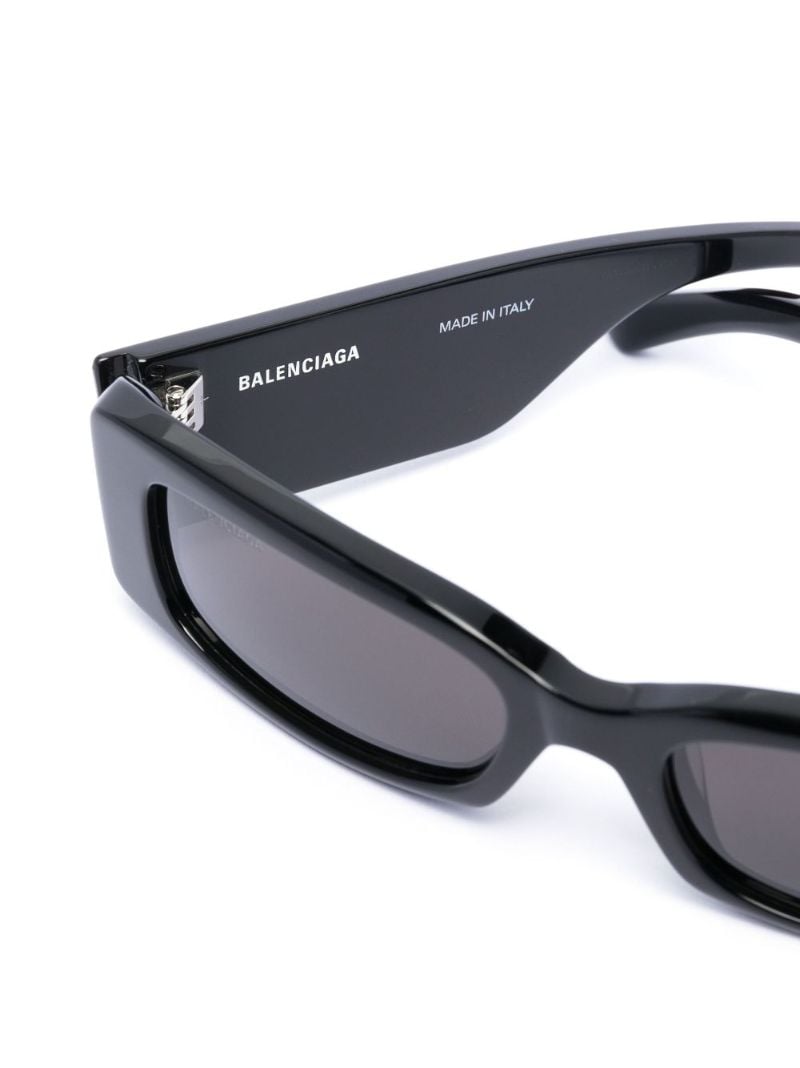 Black Max Square-frame Sunglasses
