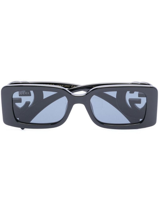 Black Rectangular Sunglasses