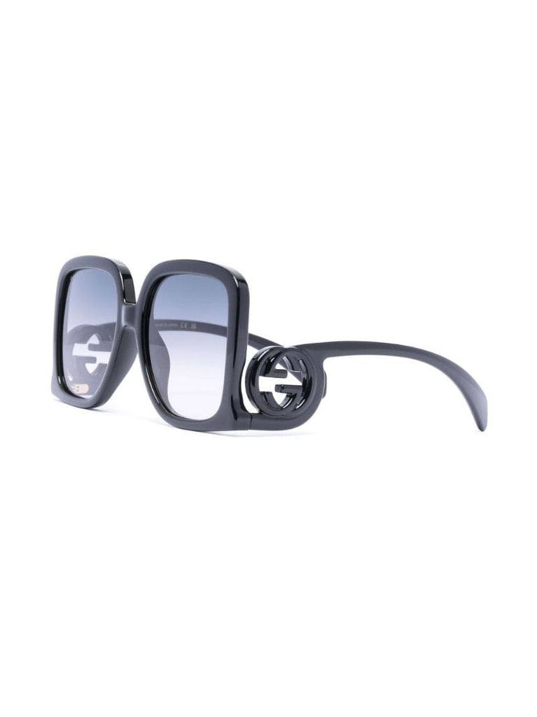 Black Oversized Square Sunglasses