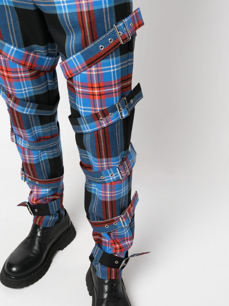 Checked Trousers