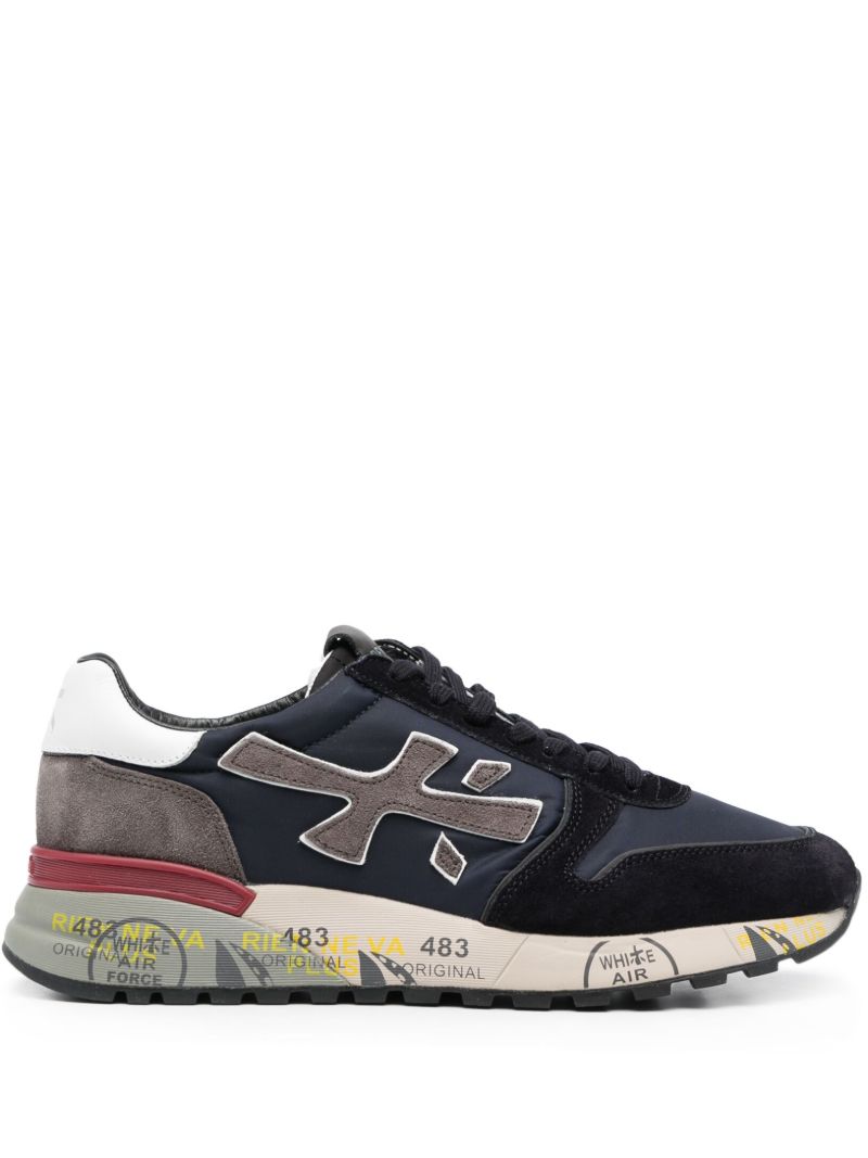 Blue Mick 6421 Suede Sneakers
