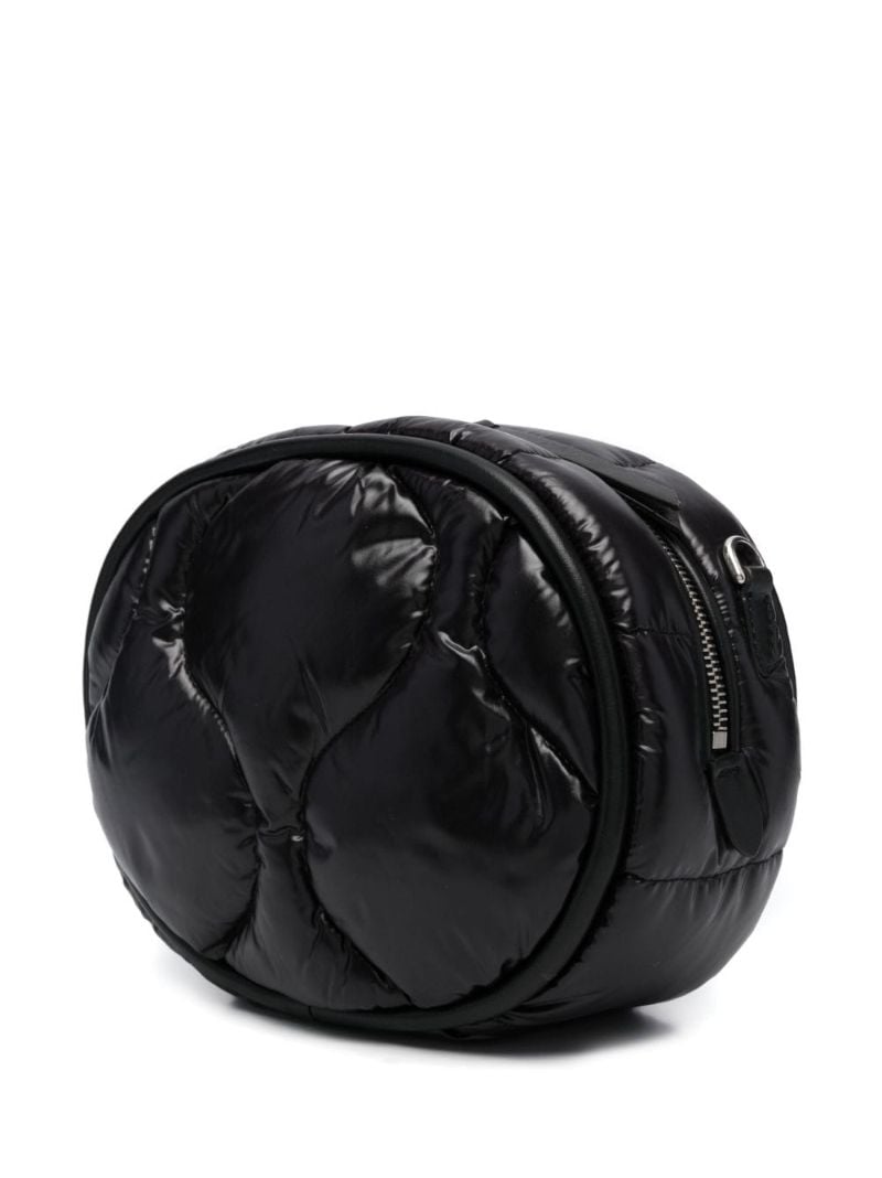 Black Delilah Quilted Shoulder Bag