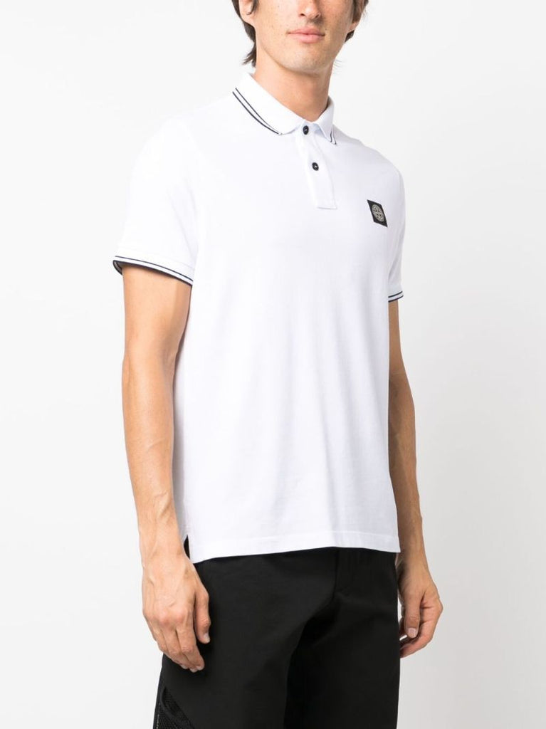 White Organic-cotton Polo Shirt