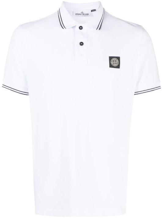White Organic-cotton Polo Shirt