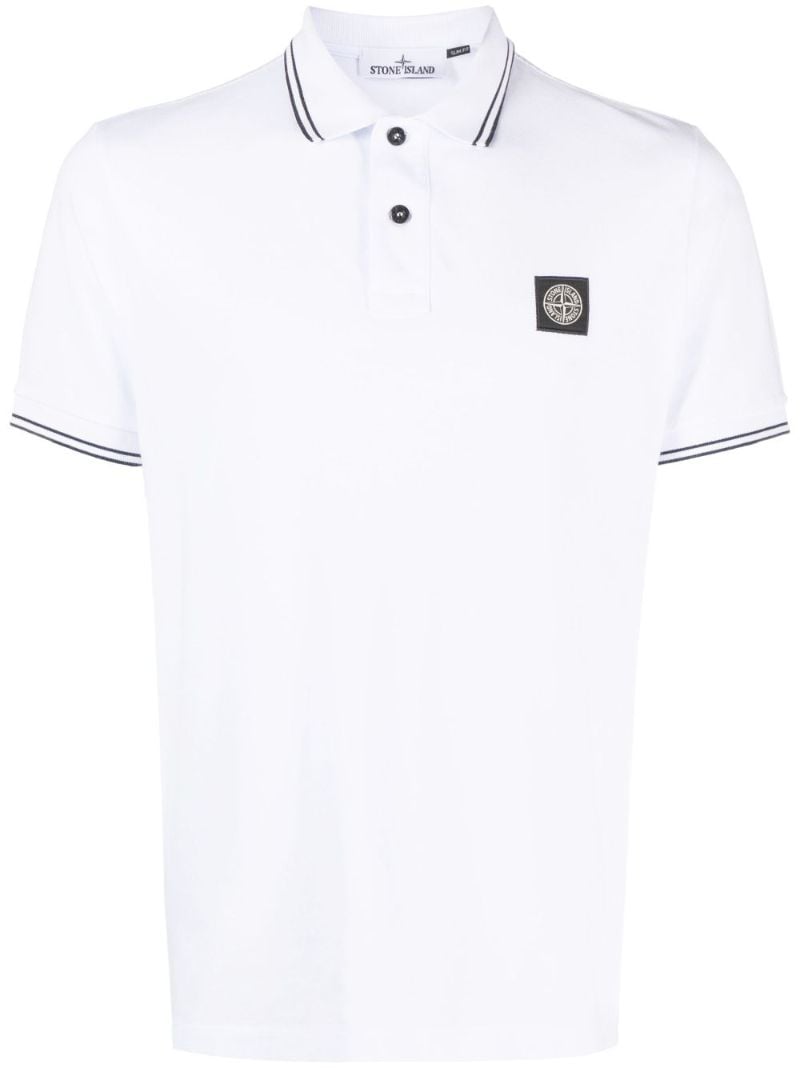 White Organic-cotton Polo Shirt