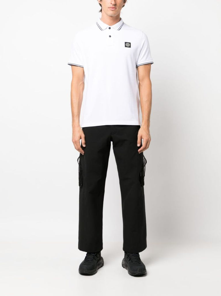 White Organic-cotton Polo Shirt
