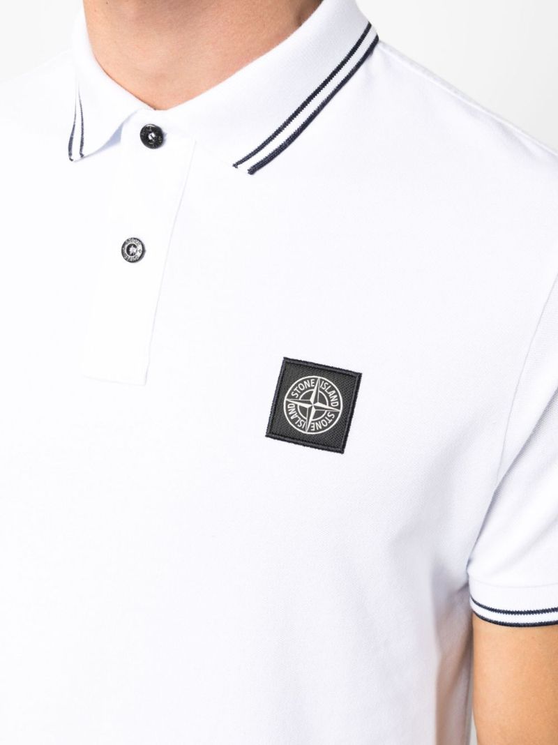 White Organic-cotton Polo Shirt