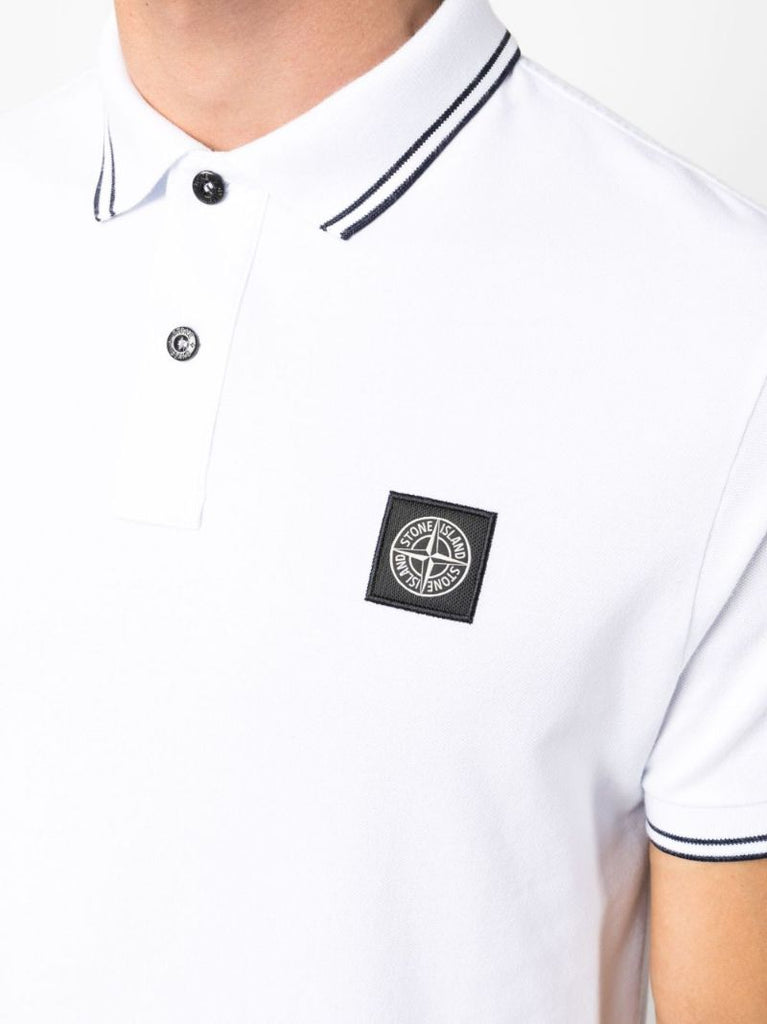 White Organic-cotton Polo Shirt