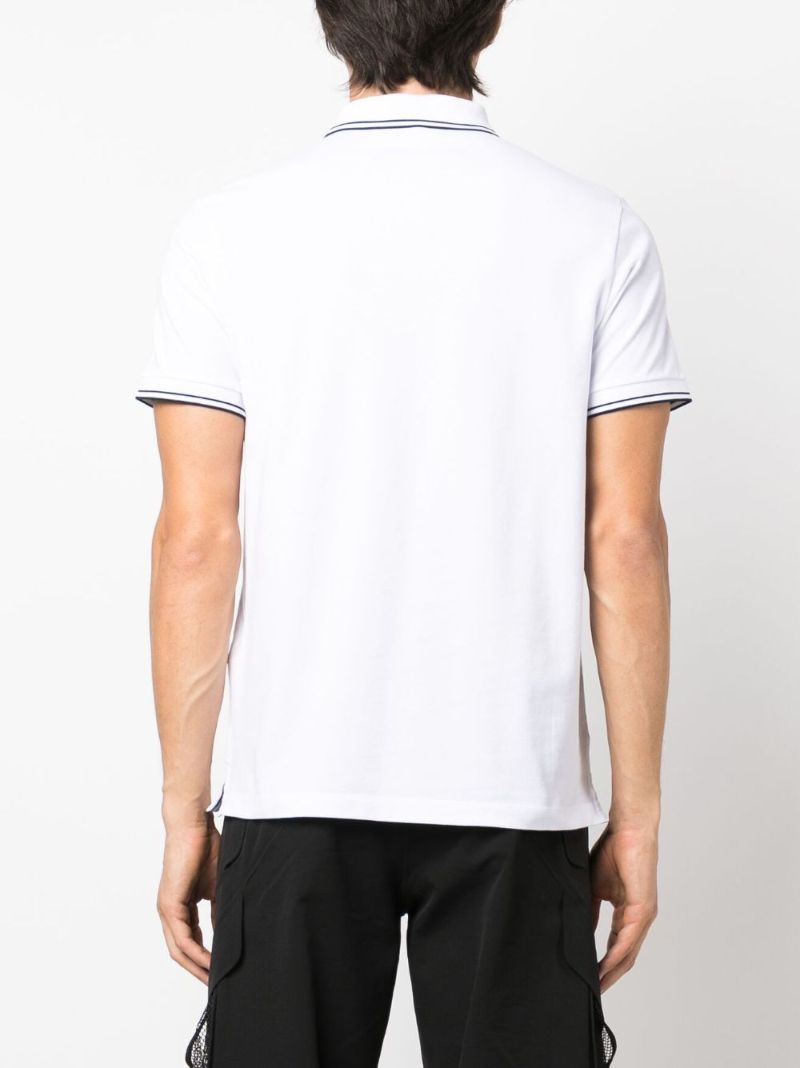 White Organic-cotton Polo Shirt