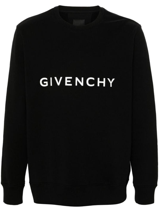 Black Logo-print Sweatshirt