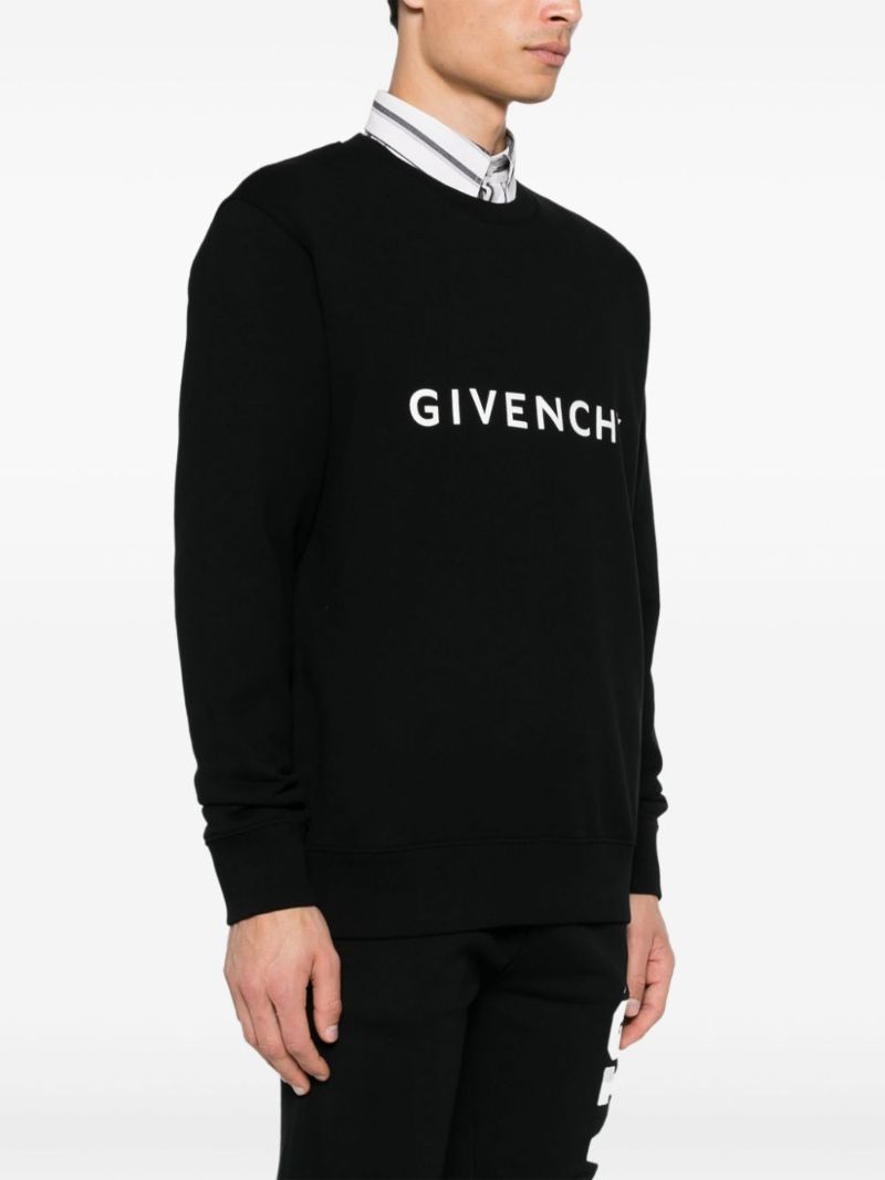 Black Logo-print Sweatshirt