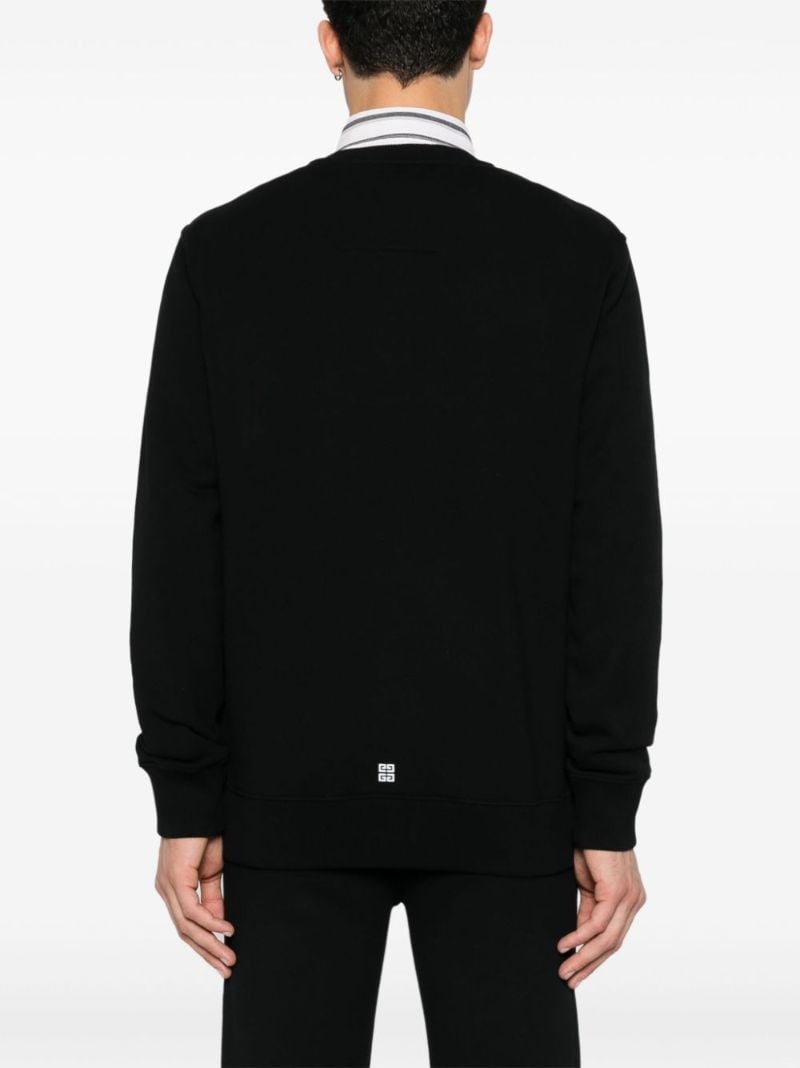 Black Logo-print Sweatshirt