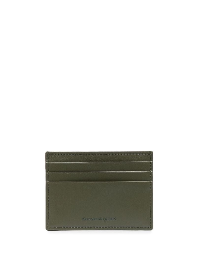 Green the Harness Leather Cardholder